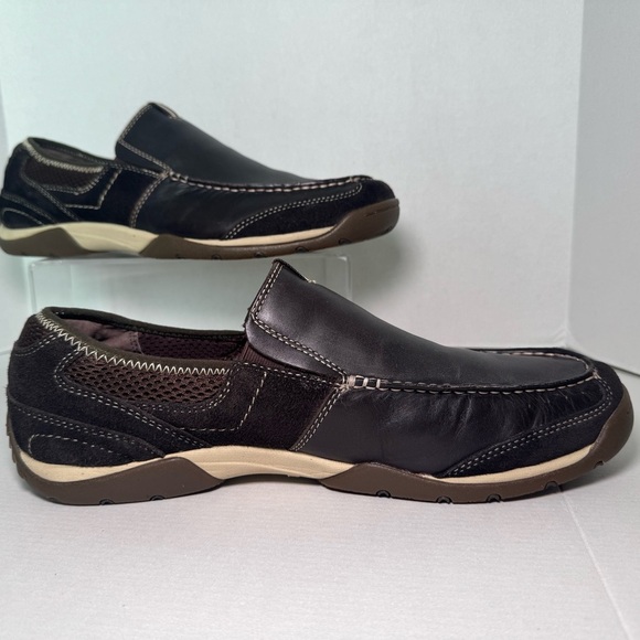 Vionic Orthaheel Technology Eli Slip On
Shoes Leather Brown Men 12 - Picture 5 of 7